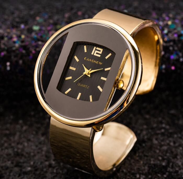 Relojes de Mujer Nueva Marca de Lujo Reloj de Pulsera Oro Plata Esfera Señora Vestido Cuarzo Reloj Caliente Bayan Kol Saati