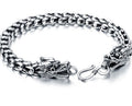 S925 Silber, kühnes, dominantes Herren-Hahnarmband