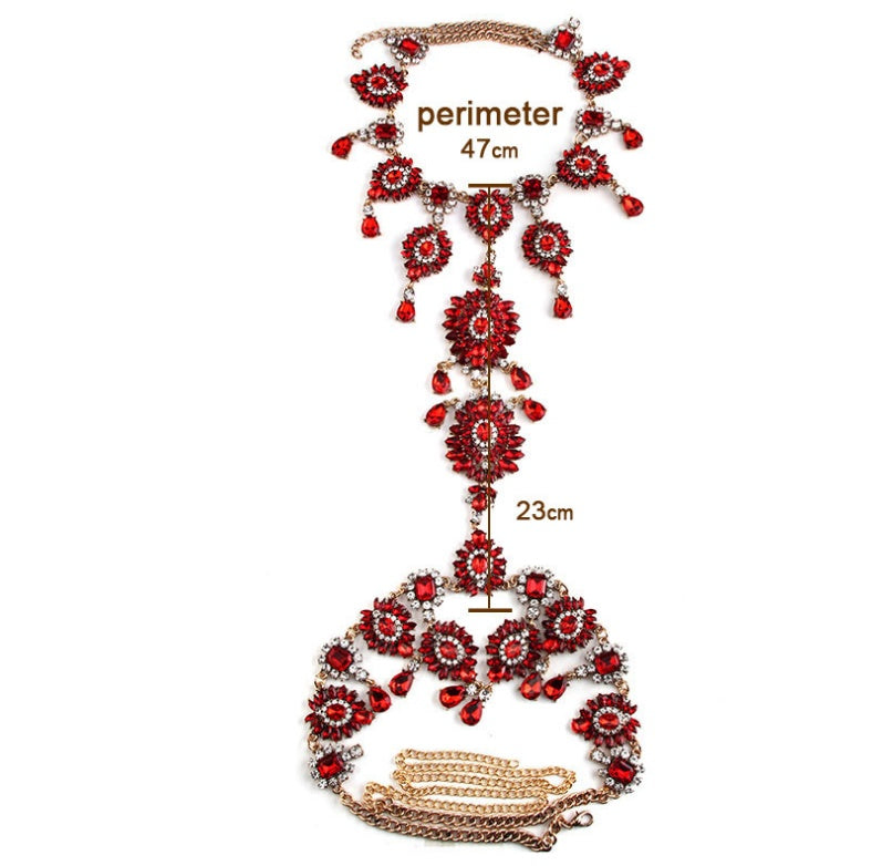 Cadena corporal de diamantes
