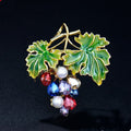 Broche de flor de loto, broche retro elegante