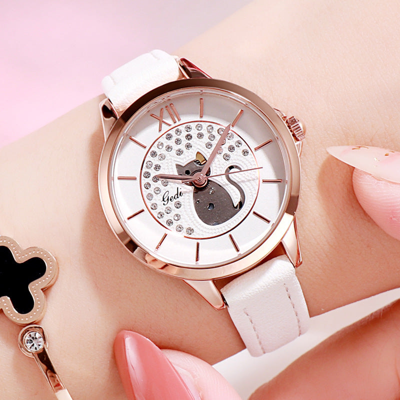 Reloj de pulsera de cuarzo para niña