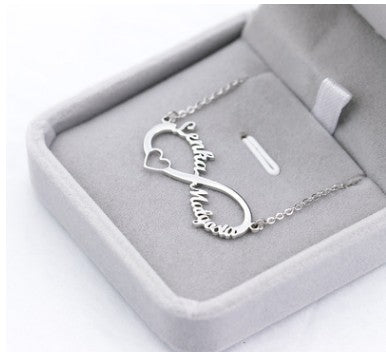 8 word pendant clavicle chain