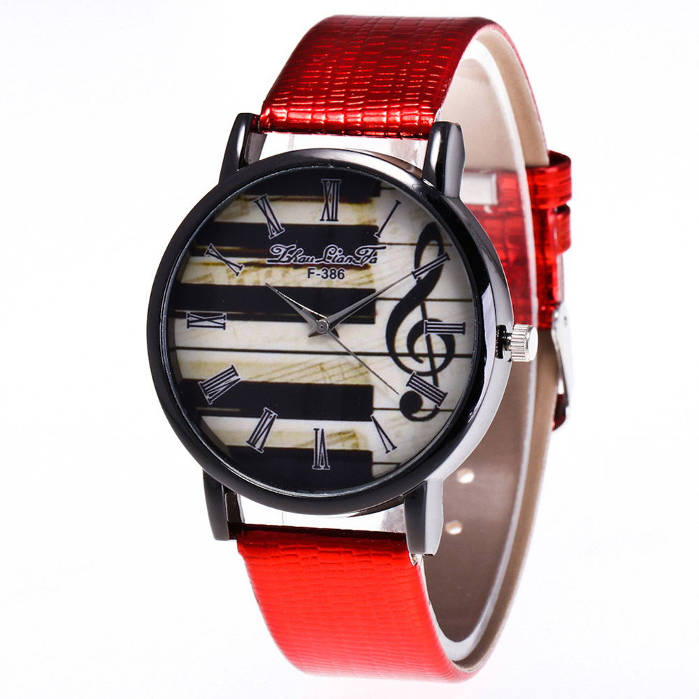 Neue Uhr Damen Mode Lederarmband