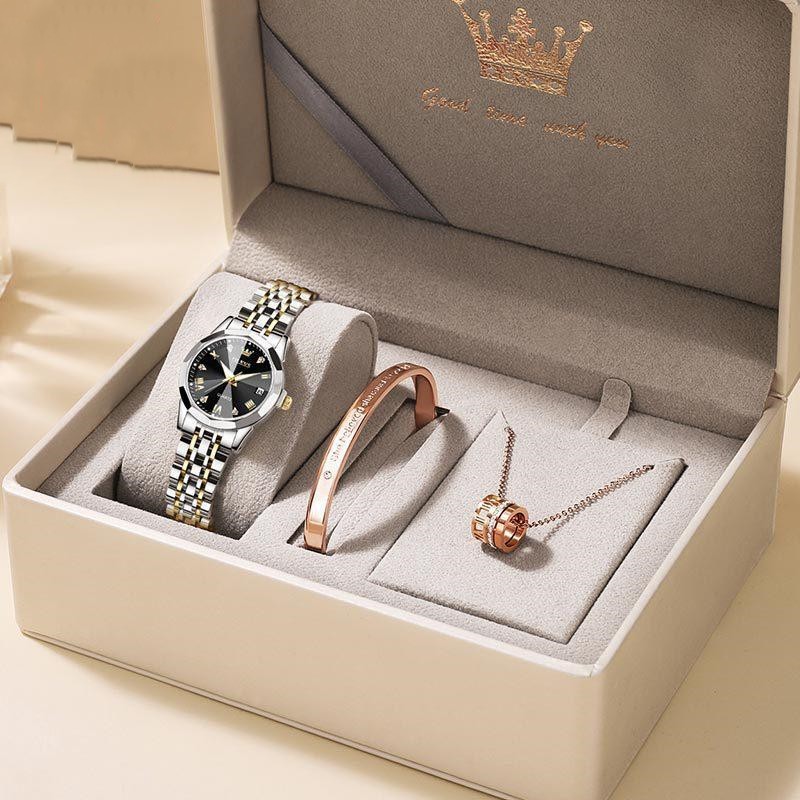 Quarz-Damenuhr-Geschenkbox