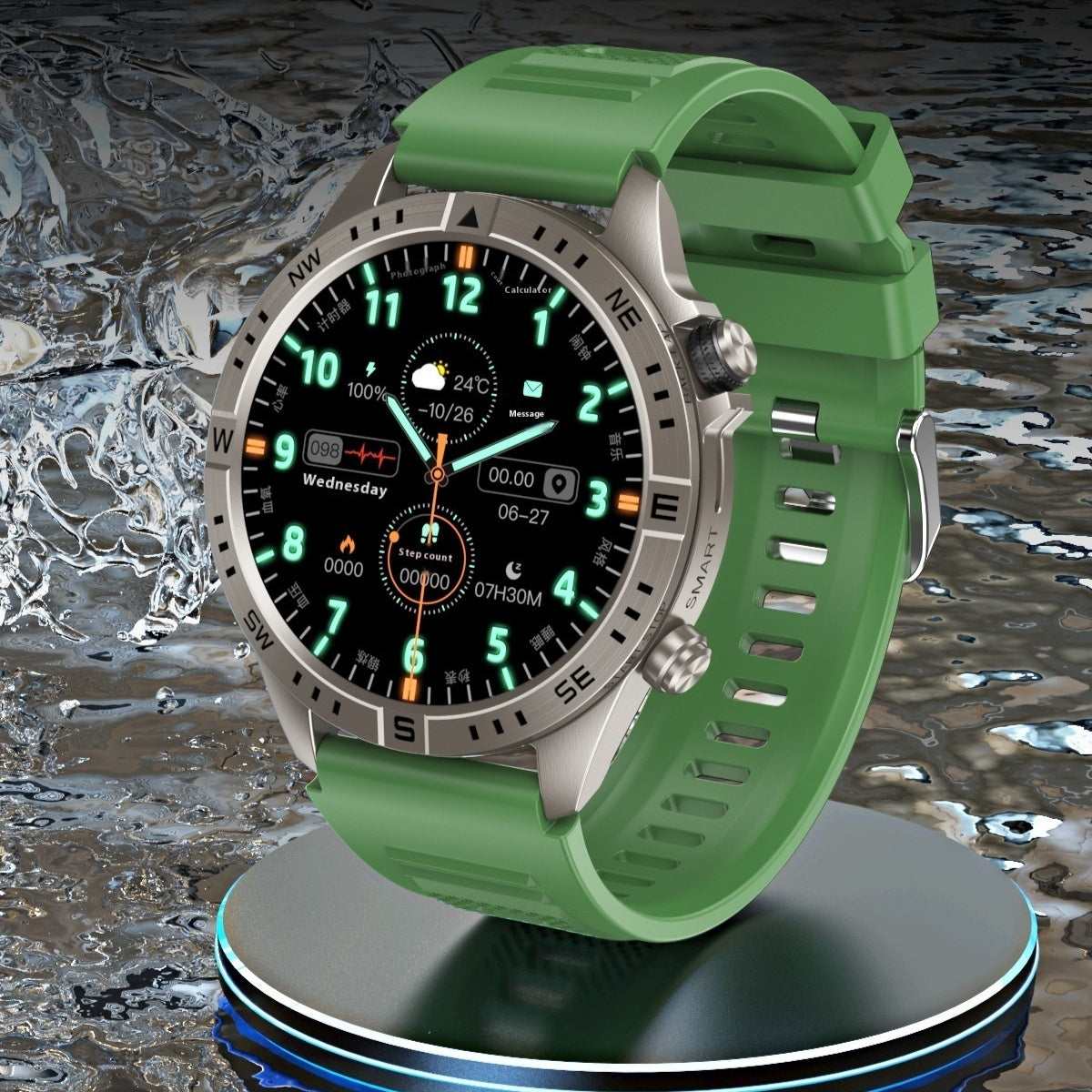 Smartwatch Herren Offline-Zahlung Multifunktion