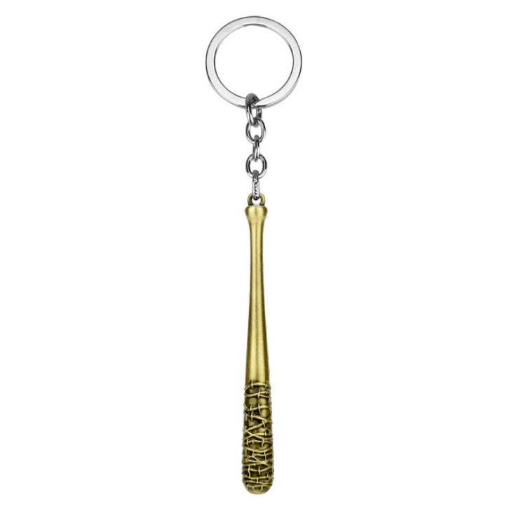 Llavero The Walking Dead Bate de Negan LUCILLE Llavero para hombres y mujeres, colgante para coche, bolso, figura de acción, juguetes de Cosplay