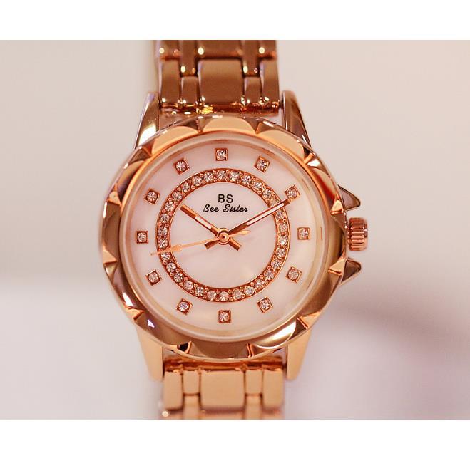 BS nuevo reloj de diamante para mujer