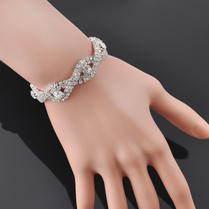 Kristallarmband Flash Diamantarmband Damen Einfaches Armband