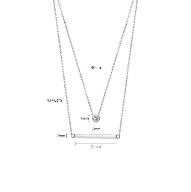 New Fashion Simple Necklaces&Pendants Choker Collier For Women Party Jewelry Accessories Factory Wholesale