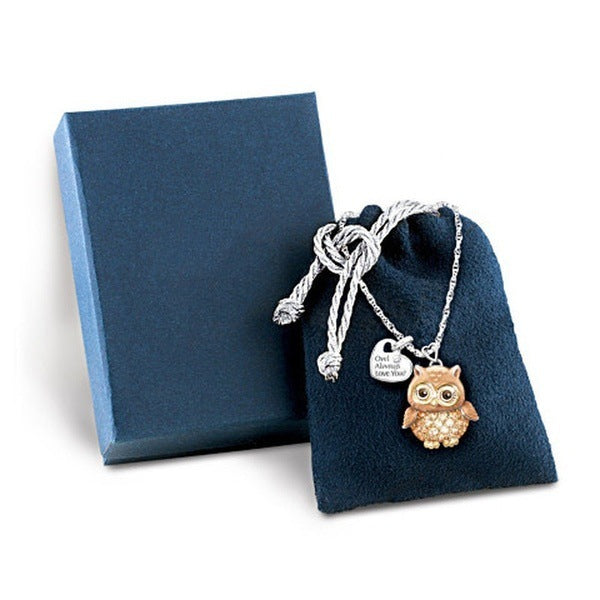 owl necklace