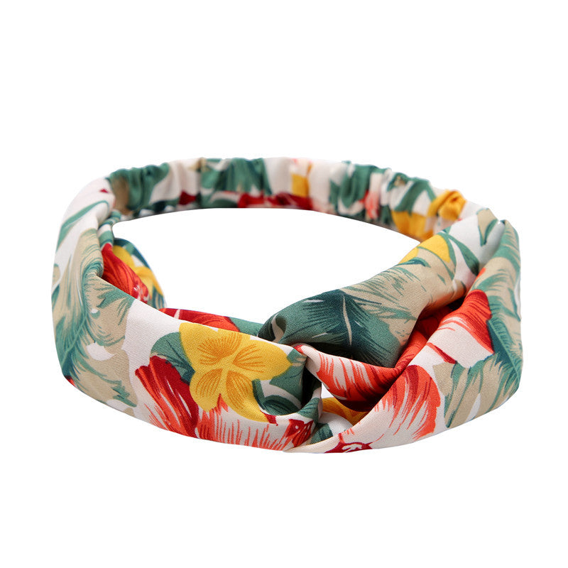 Women's Polka Dot Printed Bohemian Sweet Simple Hair Band