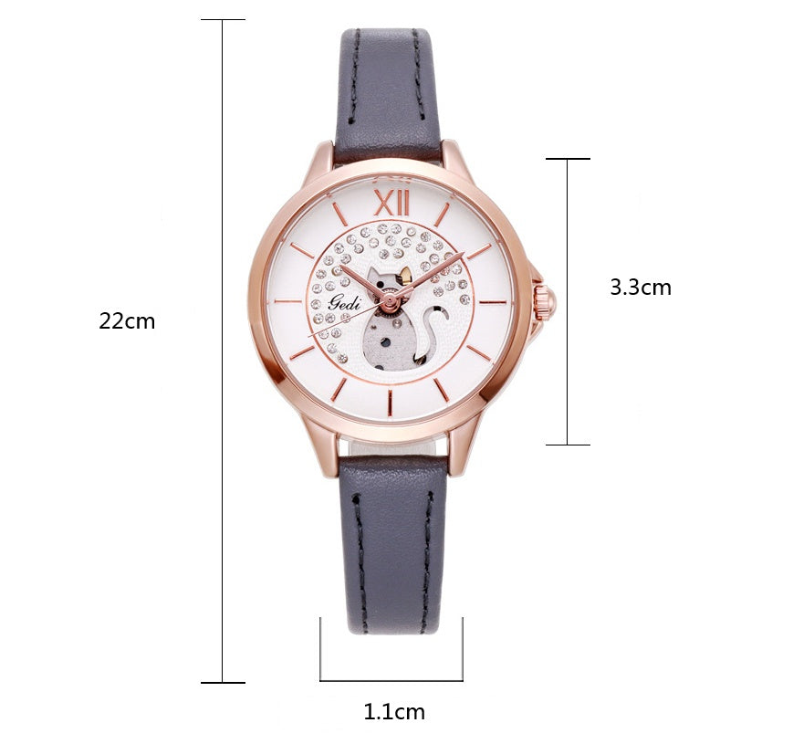 Reloj de pulsera de cuarzo para niña