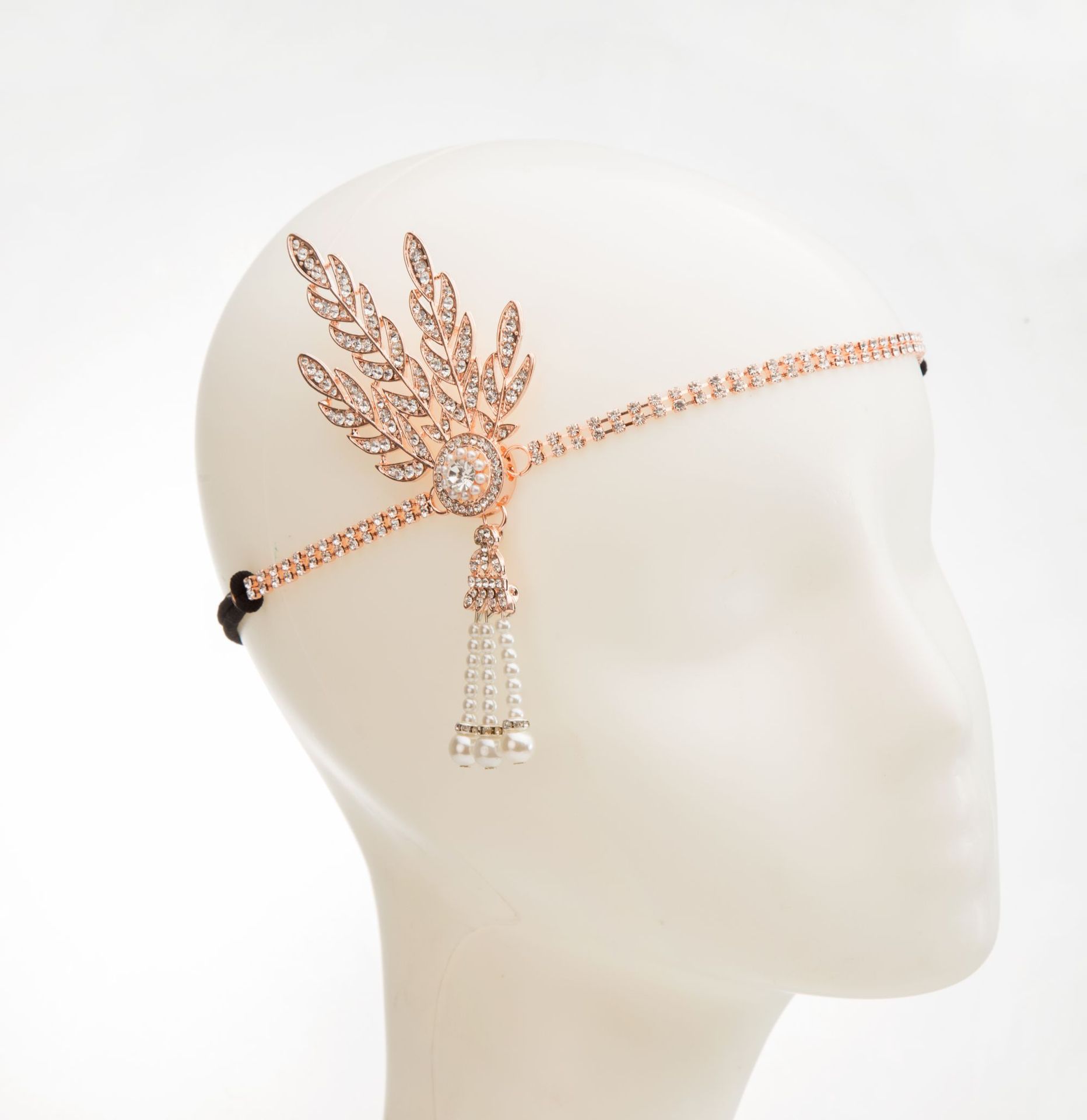 Perlenketten-Tiara