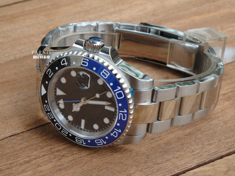 Hora superimpermeable GMT para hombre