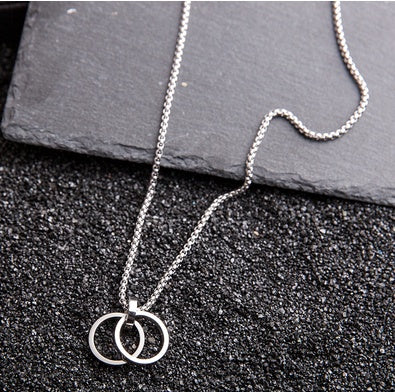 Hiphop pendant titanium steel chain pendant for men and women