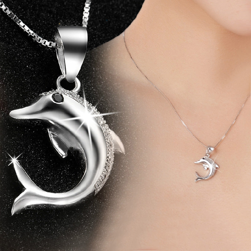Dolphin Love Necklace