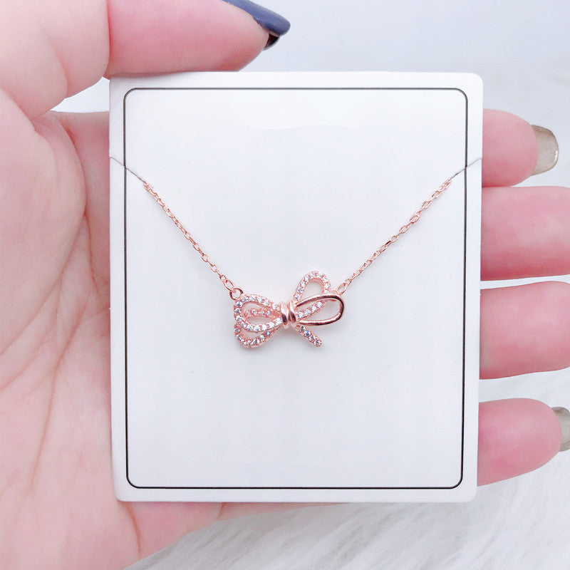 Web celebrity pendant simple collarbone necklace woman
