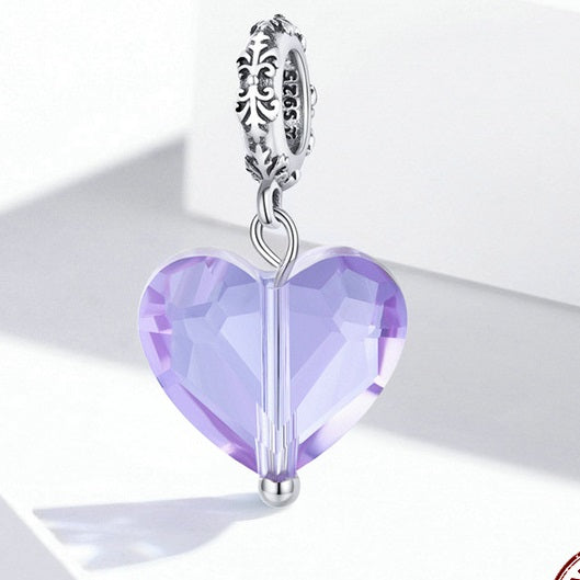 S925 Sterlingsilber Märchen Romantischer Liebesanhänger