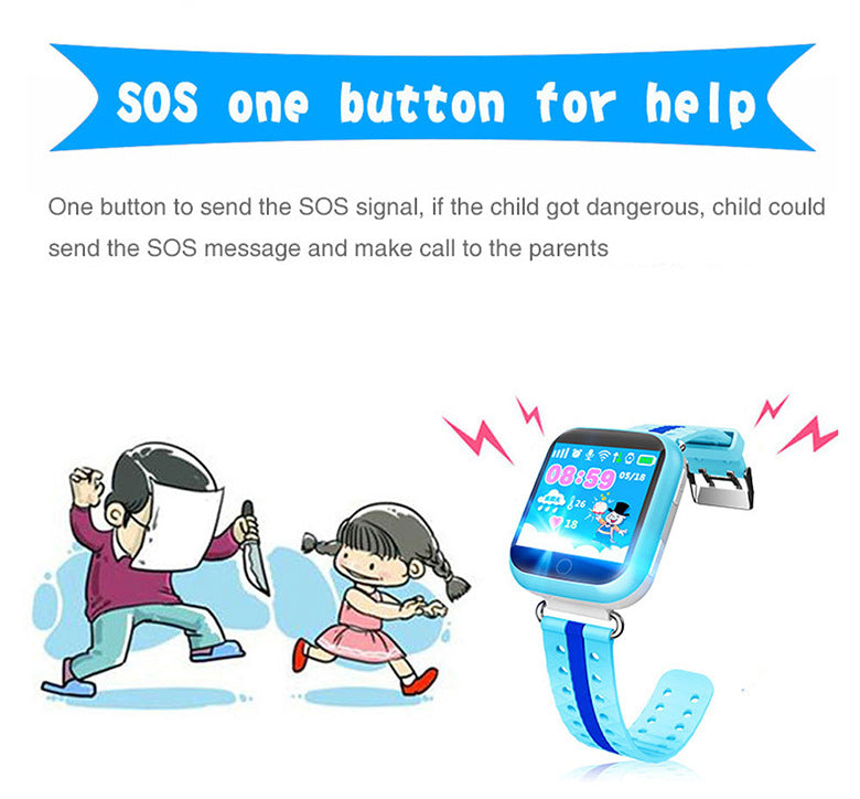 Hold Mi GPS Smartwatch Q750 Q100 Baby GPS Smartwatch mit Touchscreen, SOS-Anruf, Ortungsgerät für Kindersicherheit, PK Q80