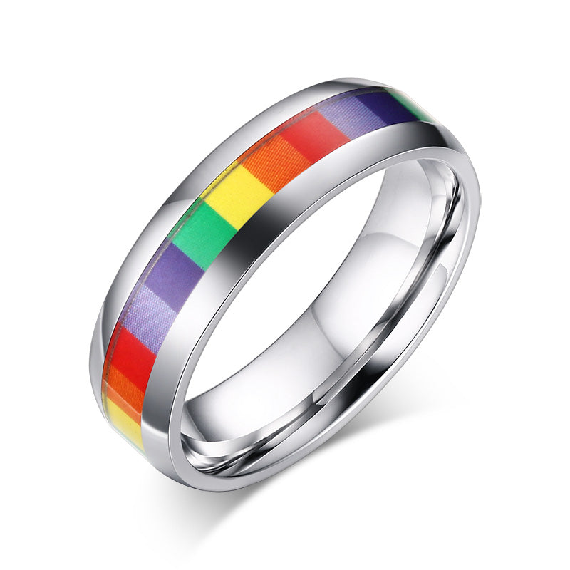Anillo Unisex Arcoíris del Orgullo Cycolinks