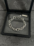Double-layer Cuban Diamond High-grade Men's And Women's Bracelet