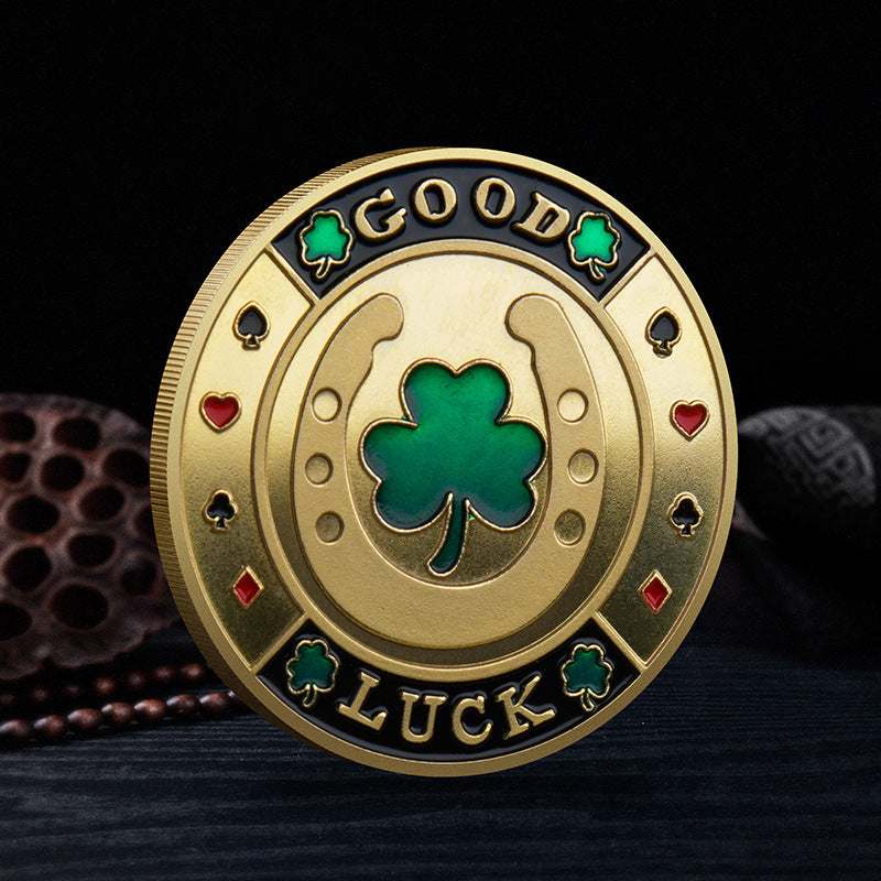 Las Vegas Pokerchips Glückspressmünzen