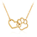 Dog paw necklace