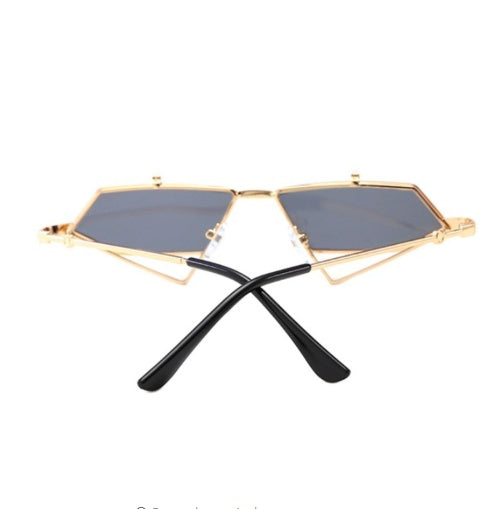 Tidal Netto Rot vibrierende Sonnenbrille Retro Damenmodelle Damen Persönlichkeit Koreanische Version Sonnenbrille elegante runde Gesichts-Neue Brille
