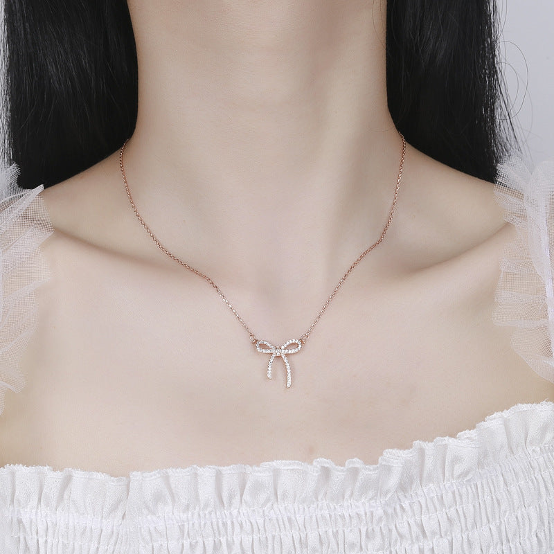 Halskette Damen Kurz Schlüsselbein Kette Europäischer Stil
