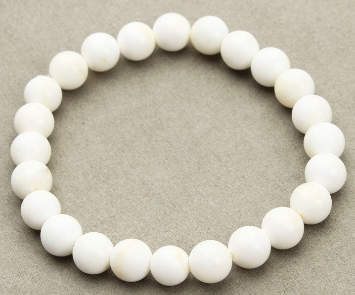 Pulsera de cuentas redondas de piedra arenisca azul aventurina