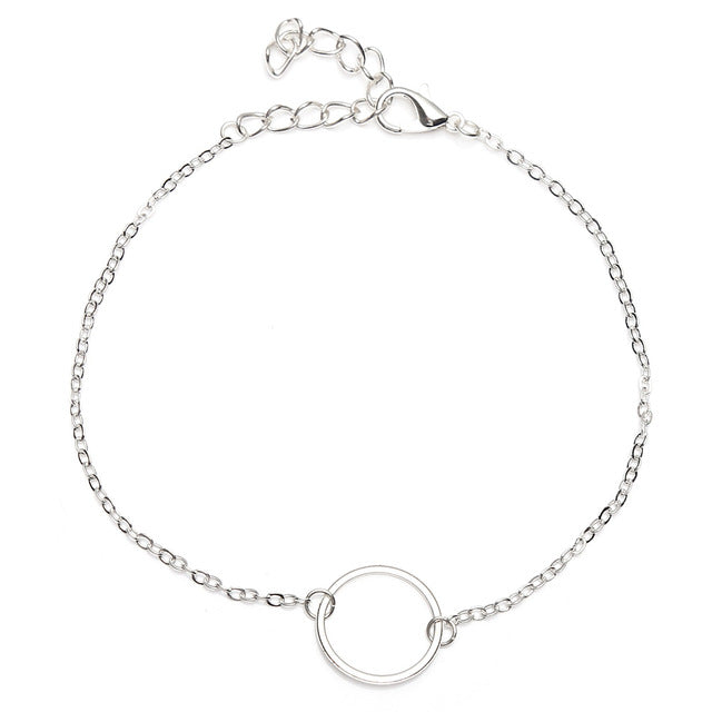 Strand Simple Loop Fußkettchen