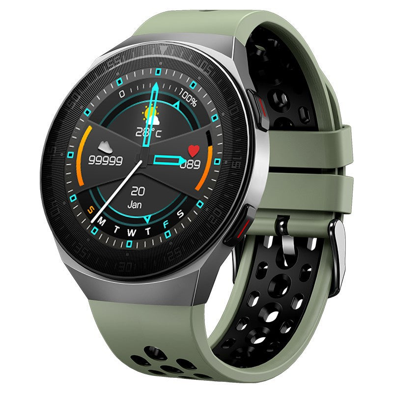 Kompatibel mit Apple, MT3 Bluetooth Smartwatch mit Voll-Touchscreen Musik-Player Uhr Fitness-Tracker für iOS Android Handy