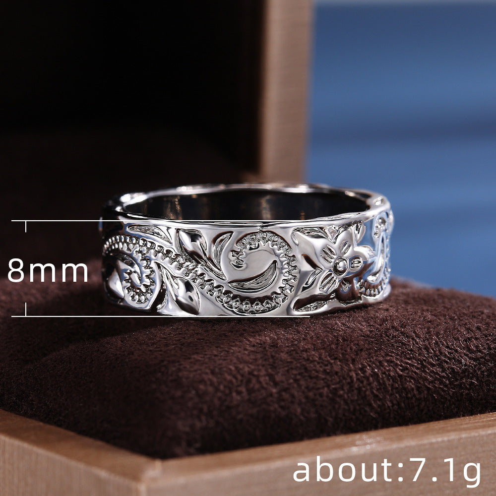 Einfache 925er Silberringe Damen Mode Party Schmuck Geschenke