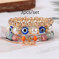 Pulsera con colgante Árbol de la Vida Ojo Bohemio