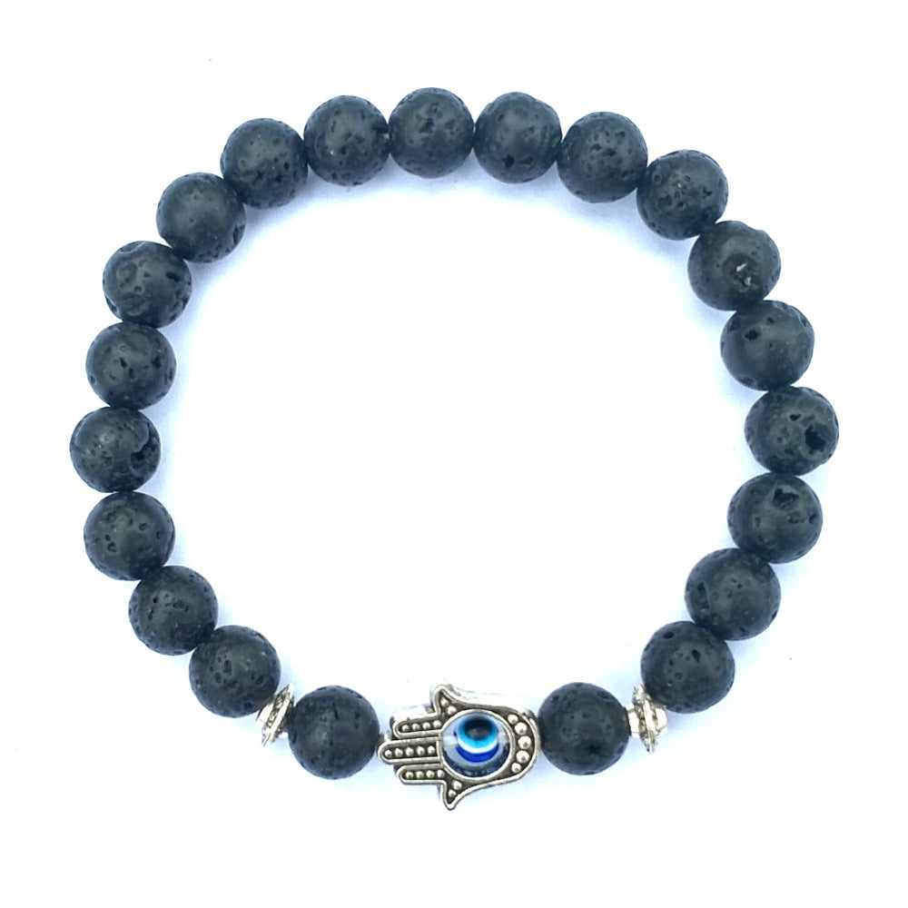 Bergamotte-Armband mit bösem Blick