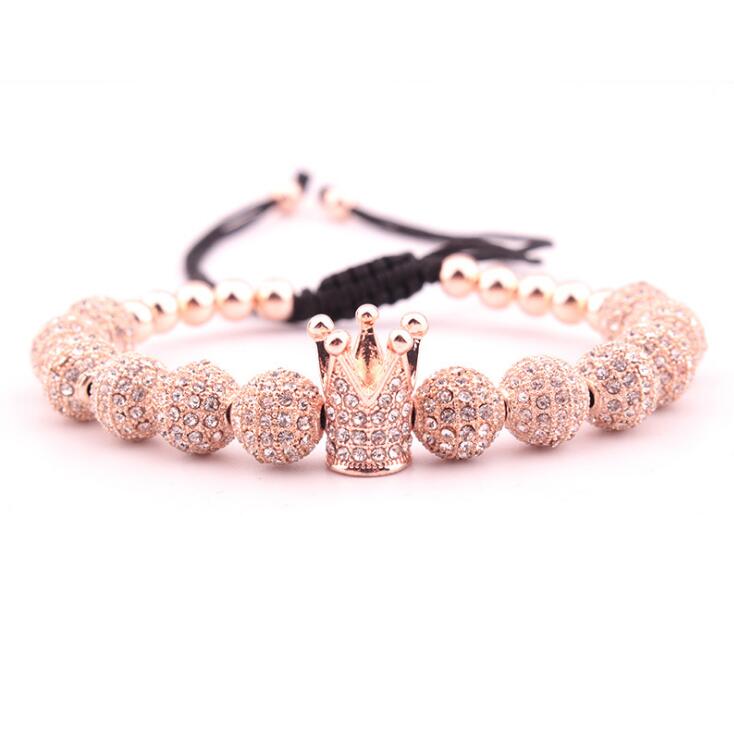 Mode Krone Zirkon Armbänder