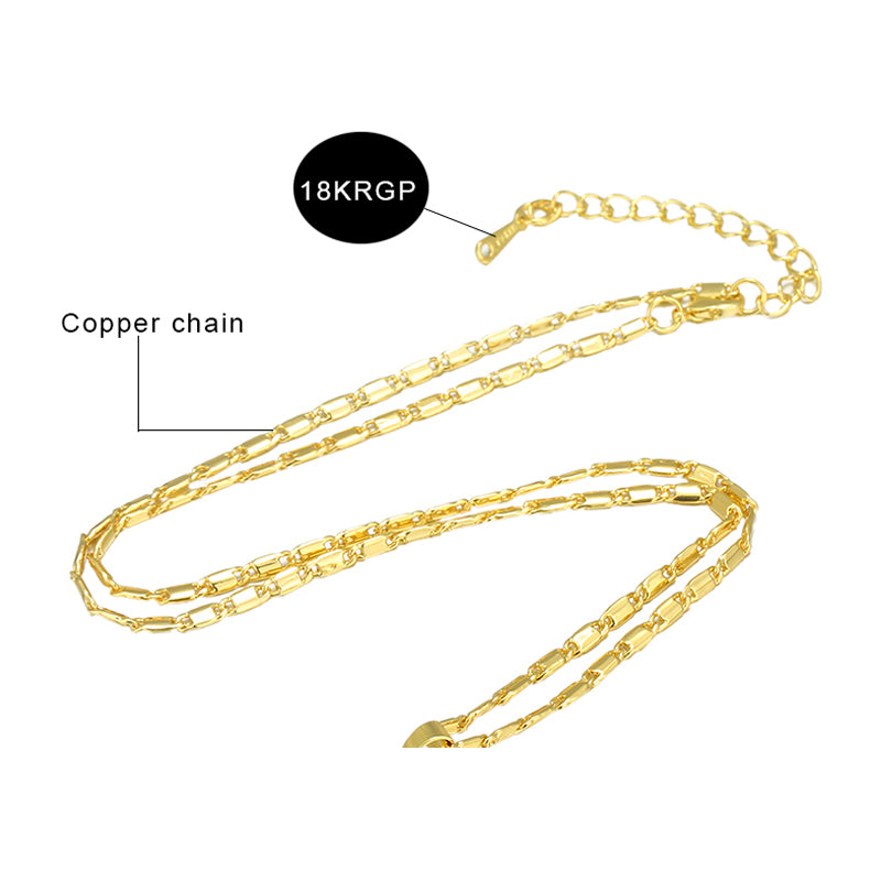 Muslim Mondsichel-Anhänger Halskette Silber Gold Farbe Zirkonia CZ Islam Mond Stern Schmuck Damen Geschenk