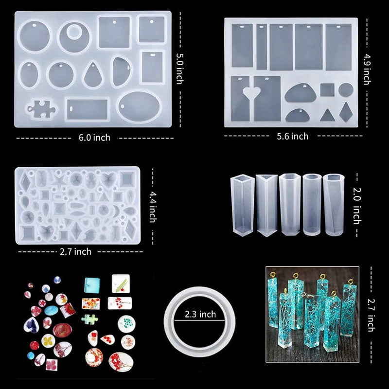 DIY-Kristall-Epoxidharz-Formen-Set
