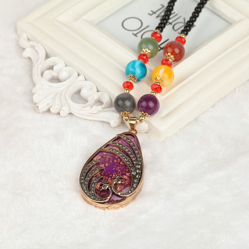 Collar estilo étnico bohemio