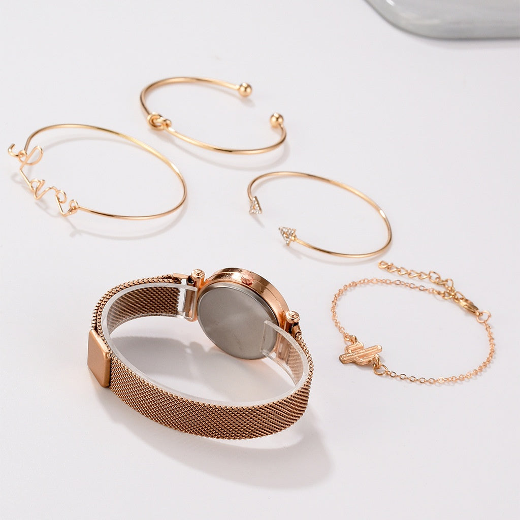 Juego de reloj y pulsera