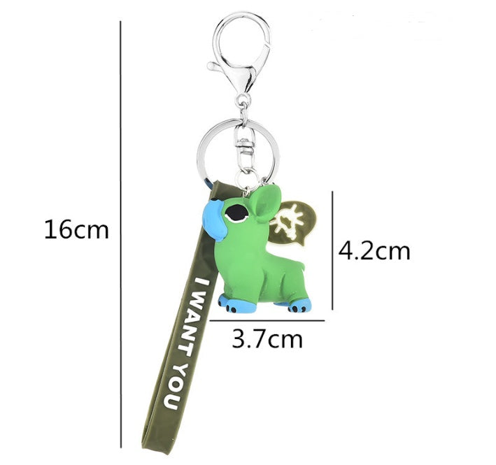 Puppy keychain