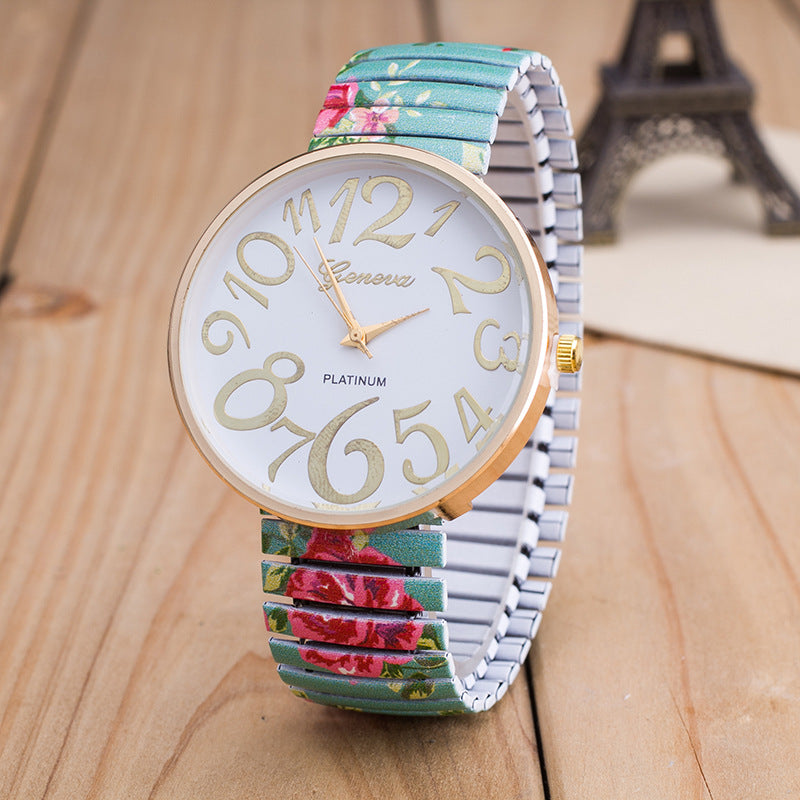 Banda elástica para relojes ornamentales de mujer