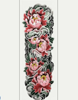 Pegatina de tatuaje impermeable para brazo completo