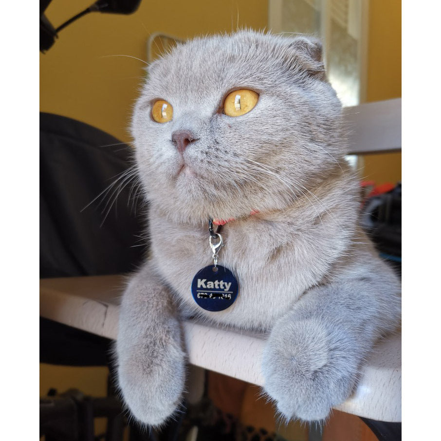 Katzen- und Hunde-ID-Marken-Gravur, personalisierter Anhänger
