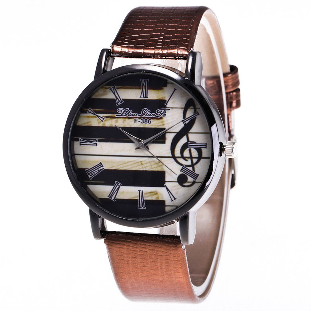 Neue Uhr Damen Mode Lederarmband
