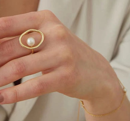 Anillo de perlas