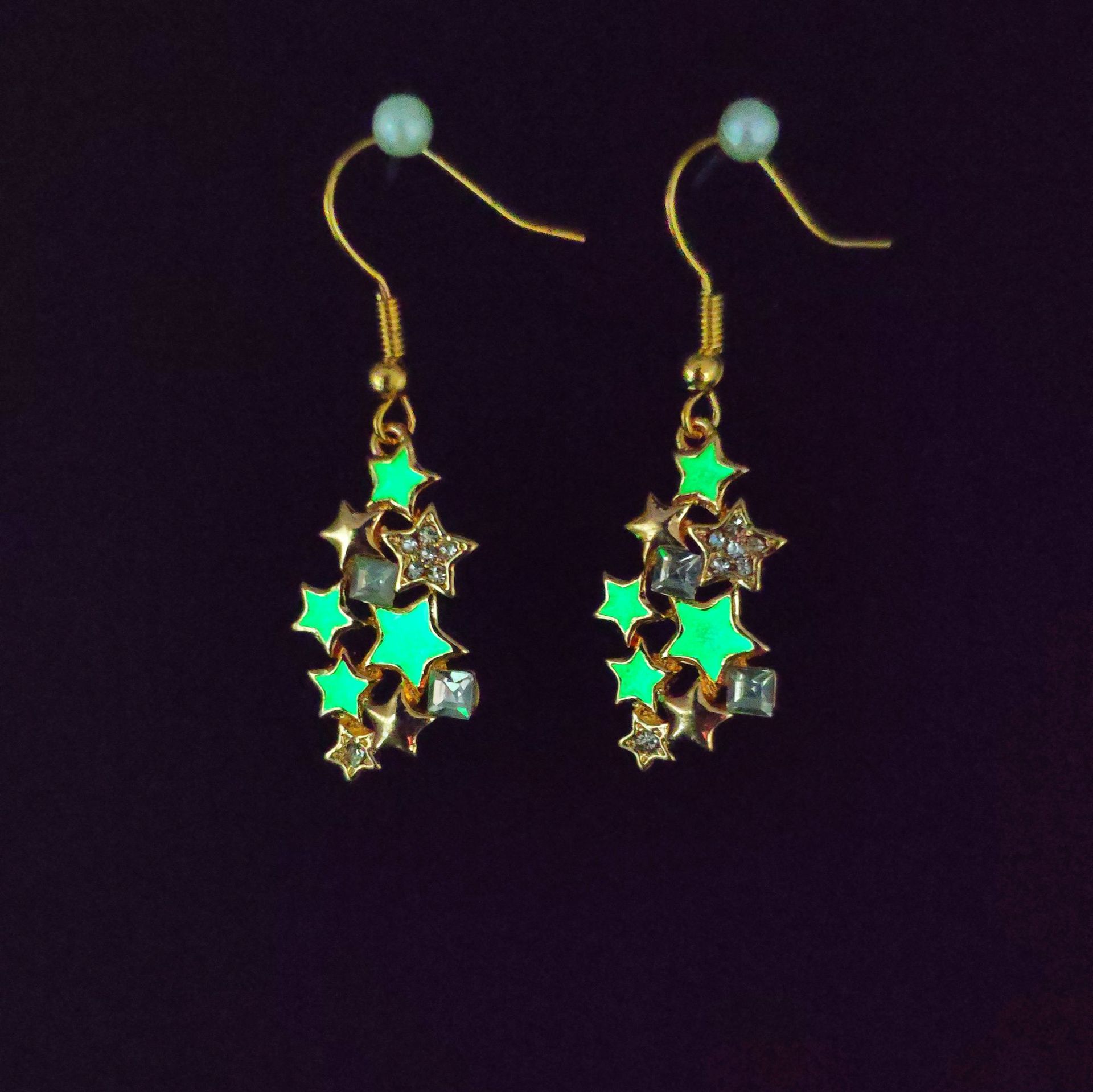 Sterne und Mond Temperament Legierung Ohrschmuck Damen