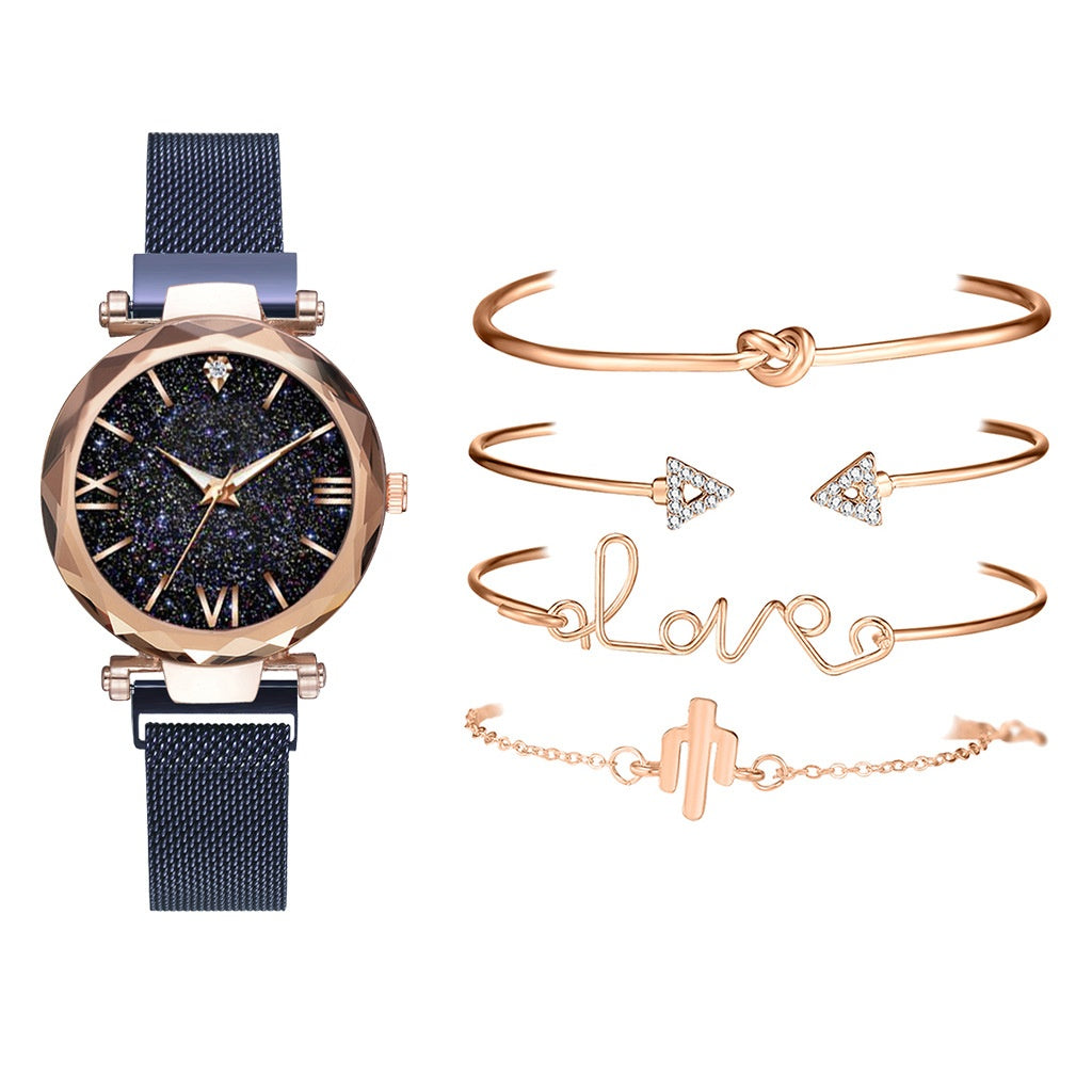 Juego de reloj y pulsera