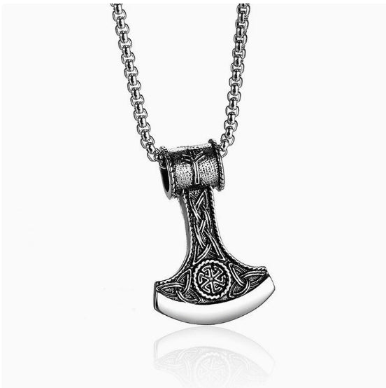 Men's Stainless Steel Casting Cross Pendant Necklace