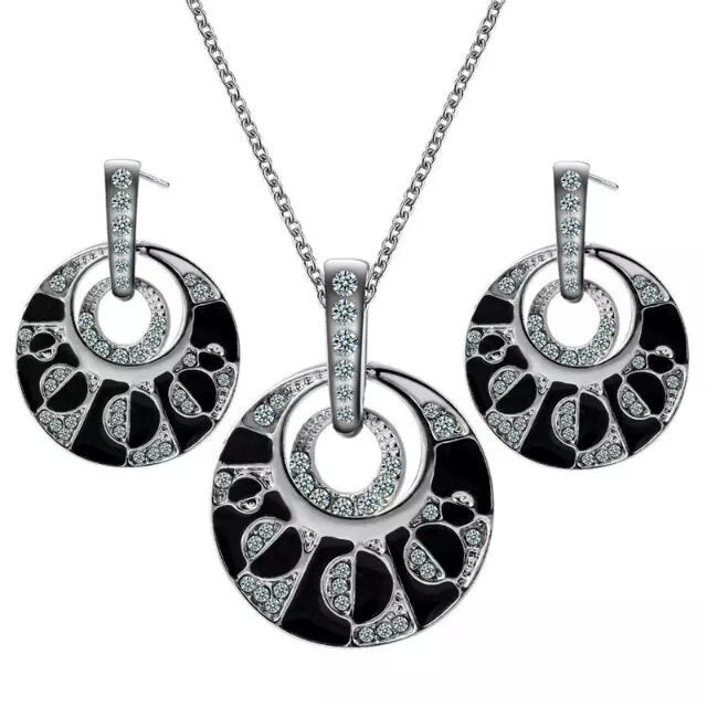 Kristallschmuckset